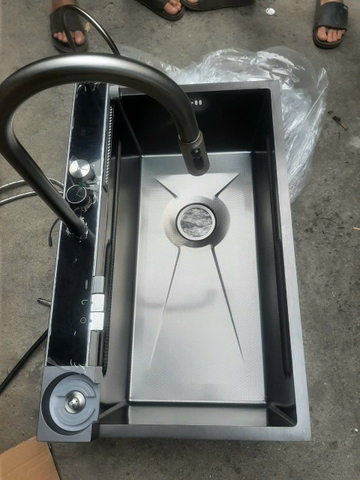 Bộ Chậu rửa bát Thác cao cấp 5 Phím Đàn