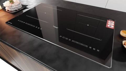 Bếp từ đôi CANZY CZ NTC68HN | Sôi liu diu | Bo viền