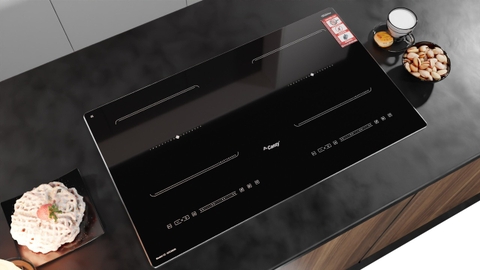 Bếp từ đôi CANZY CZ NTC68HN | Sôi liu diu | Bo viền