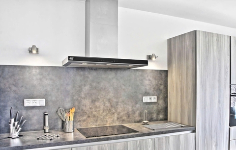  Máy hút mùi Lorca TA 6007TM | 8 công xuất | Sâu chỉ 35cm | 1300m/h | Nhập khẩu Malaysia