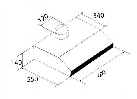 Máy Hút Mùi KAFF KF-638B