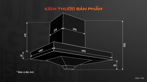 Máy hút mùi Junger HRJ-701