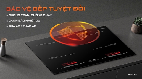 Bếp từ đôi Junger MK-22