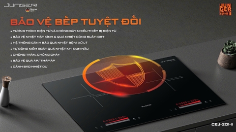 Bếp từ đôi Junger CEJ-201-II