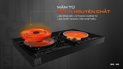 Bếp từ hồng ngoại Junger SIS-66