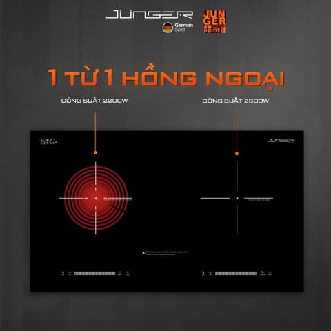Bếp từ hồng ngoại Junger SIS-68