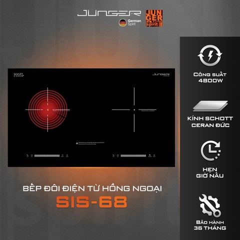 Bếp từ hồng ngoại Junger SIS-68