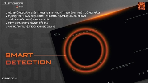 Bếp từ đôi Junger CEJ-200-II