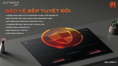 Bếp từ đôi Junger CEJ-200-II