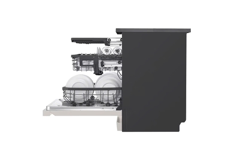 Máy rửa bát LG Quadwash TrueSteam™ màu Be LDT14BGA3