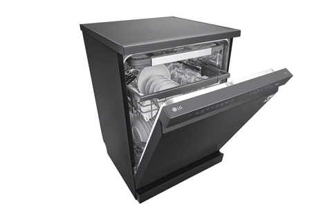 Máy rửa bát LG Quadwash TrueSteam™ màu đen LDT14BLA4