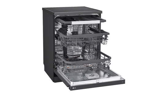 Máy rửa bát LG Quadwash TrueSteam™ màu đen LDT14BLA4