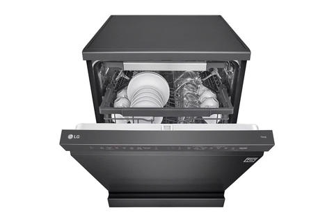 Máy rửa bát LG Quadwash TrueSteam™ màu đen LDT14BLA4