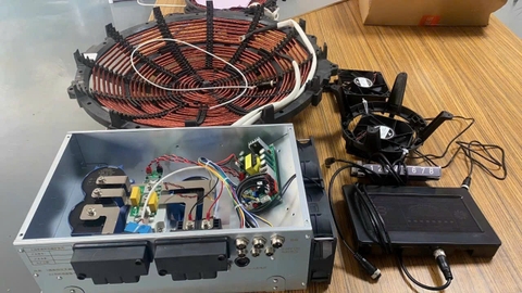 Bếp từ công nghiệp lõm 8kw 8000w 3 pha 380V/50hz