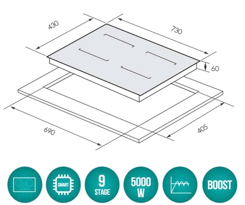 Bếp từ GrandX GX IH686SE