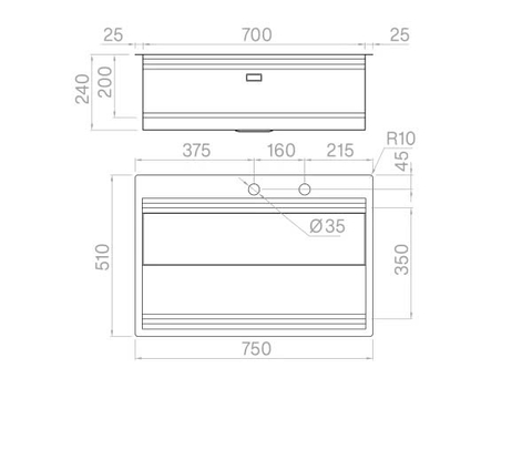 Chậu rửa bát NoBiNox  NA808