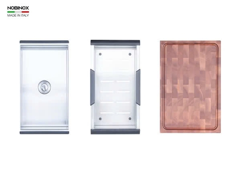 Chậu rửa bát NoBiNox NA805T