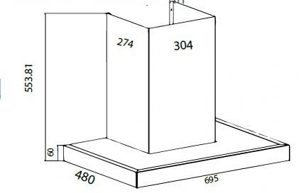 Máy hút mùi Canzy Pro 333SG