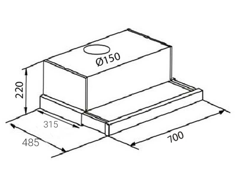 Máy Hút Mùi Chefs EH-R906E7S/W