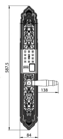 Khóa thông minh AVOLOCK AC 998F