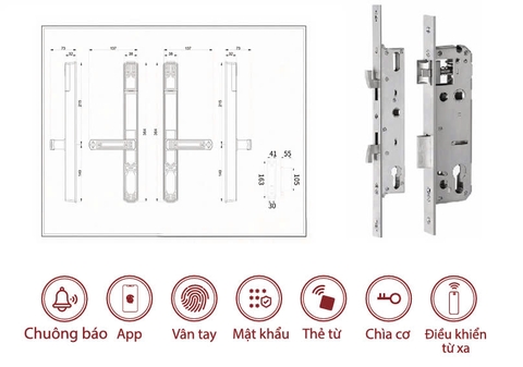 Khóa thông minh AVOLOCK AN 392