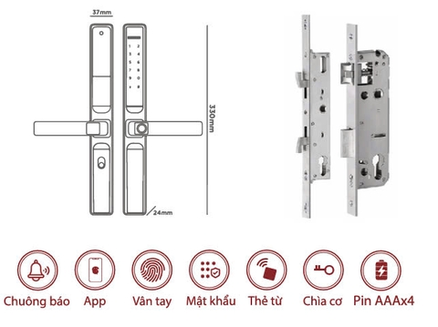 Khóa thông minh AVOLOCK AN 394