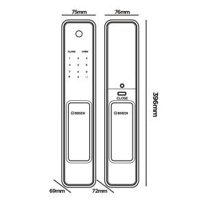 Khóa cửa thông minh Bosch EL500 EU