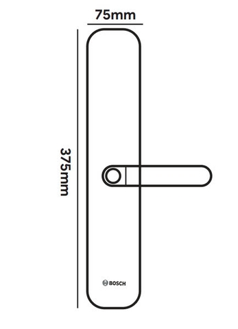 Khóa cửa thông minh Bosch ID60EU