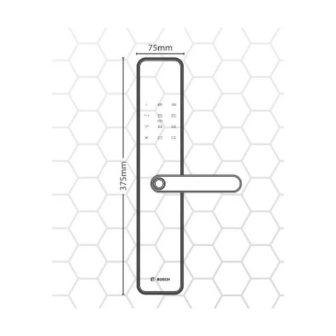 Khóa cửa thông minh Bosch ID 40PEU