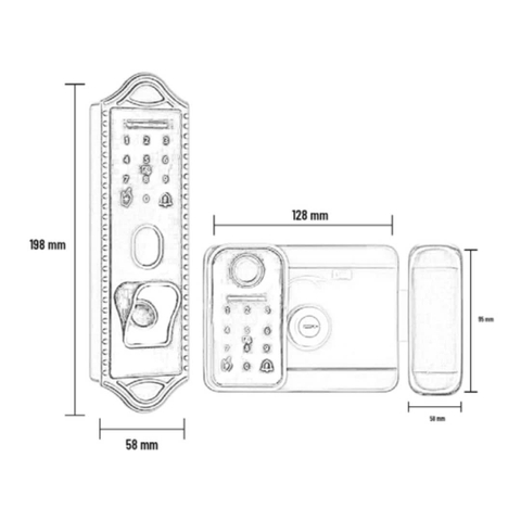 Khóa thông minh AVOLOCK AG48