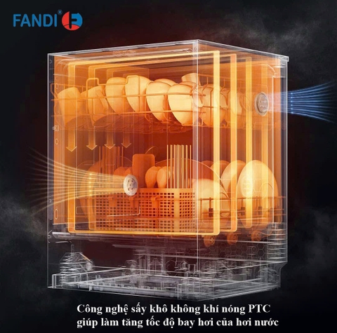 Máy rửa bát Fandi SMS14EU88EB+