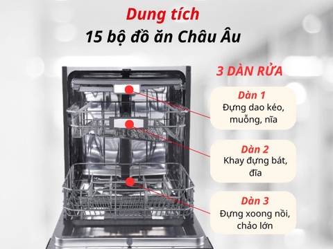 Máy Rửa Chén Hafele HDW-F6051S 538.21.370