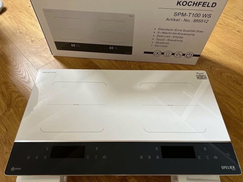 Bếp từ đôi SPELIER  SPM T100 WS