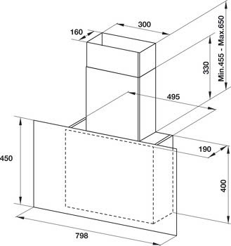 Máy Hút Mùi Hafele HH-WVG80E 533.86.018