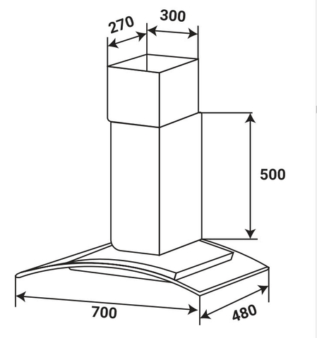 MÁY HÚT MÙI KAFF KF-GBT 7007