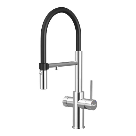 Vòi rửa bát Konox 3 đường nước Combi Chrome