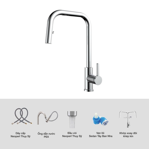 Vòi rửa bát Kluger KLF0015C