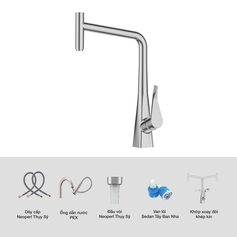 Vòi rửa bát Kluger KLF0016C