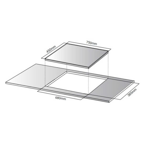 BẾP TỪ Fandi FD - 829IG