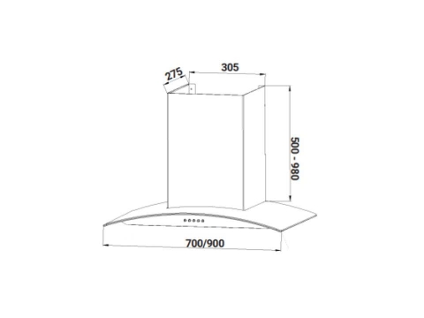 MÁY HÚT MÙI FANDI FD-AM70