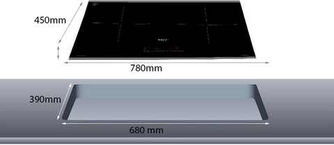 Bếp Từ KAFF KF HGM5II - Made in Germany - Bảo hành 7 năm tại nhà