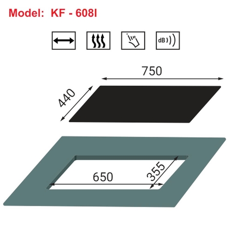 BẾP GAS HỒNG NGOẠI KAFF KF 608I