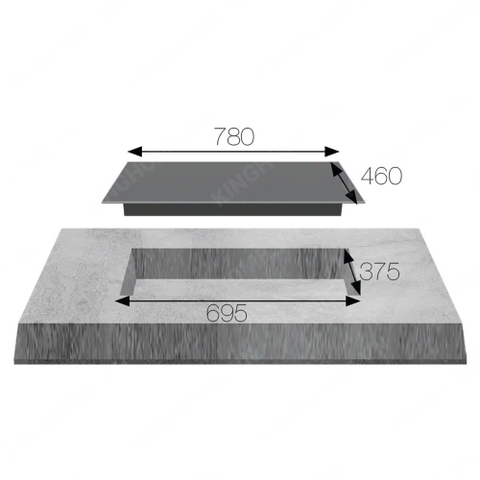 BẾP GAS KAFF KF 312