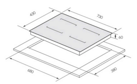 Bếp từ 2 vùng nấu GrandX GX IP879JP