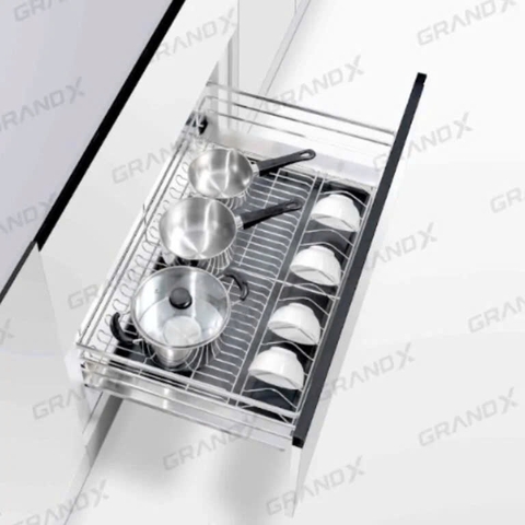 Giá xoong nồi nan dẹt Grandx XP.60S