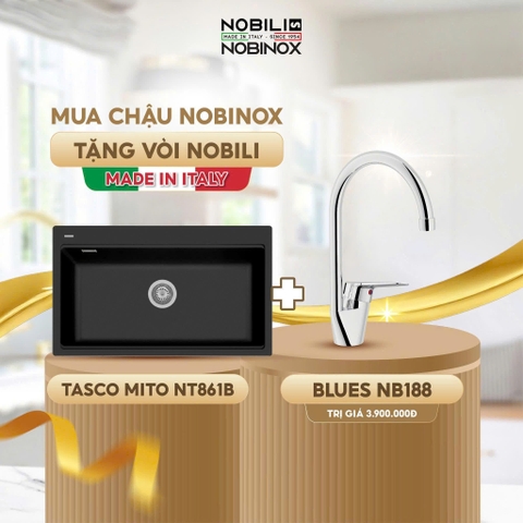 Chậu rửa bát NoBiNox NT861B