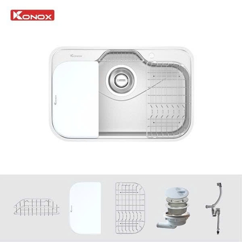 Chậu rửa bát Konox phong cách Nhật Tari 7851SM