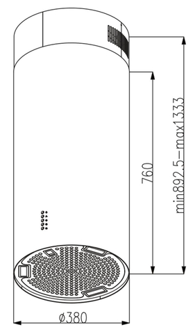 Máy Hút Mùi Buchen Smart 885ISB