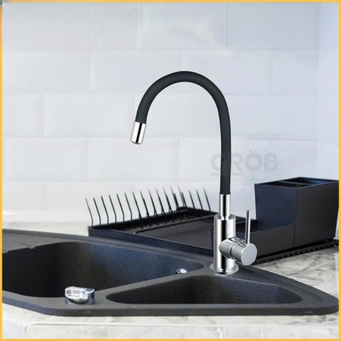 Vòi cong tuỳ chỉnh GROB GFS304-03B inox 304