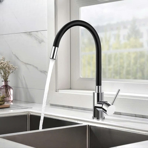 Vòi cong tuỳ chỉnh GROB GFS304-03B inox 304